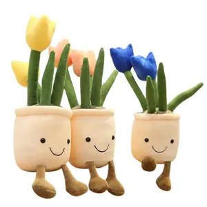 Jellycat Amuseables Bouquet of Flowers Plush Toy Soft Stuffed Cuddly Flowers Unique Valentines Day Gift Easter Birthday Gifts for Kids Girls Boys and Women