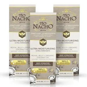 Tio Nacho Ultra Hydration Coconut Oil Conditioner, 3 Pack, Hydration, Moisture, Haircare, 14 Oz. - 3 Pack