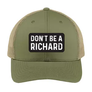 Don't Be a Richard | Men's Trucker Cap | Mesh Hat | Nerd Hat | Sarcastic Hat | Unisex | Funny Hat