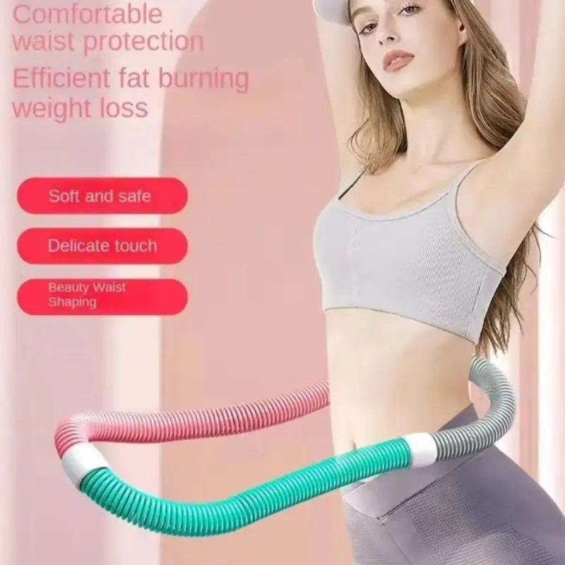 Spring Waist Trainer Soft Weighted Abdominal Belt, Non-Slip Design for Women, Effective Belly Fat Burner & Core Strengthening
