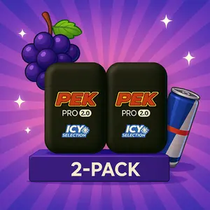 PEK PRO 2.0 Upgraded Natural Nasal Inhaler Stick 1/2/3 Pack (Recommended) - Oral Freshener for Stuffy Nose & Bad Breath, Cool Mint Aroma Therapy, Essential Oil Based, Fitness & Travel Friendly, Anti-Nasal Congestion Relief