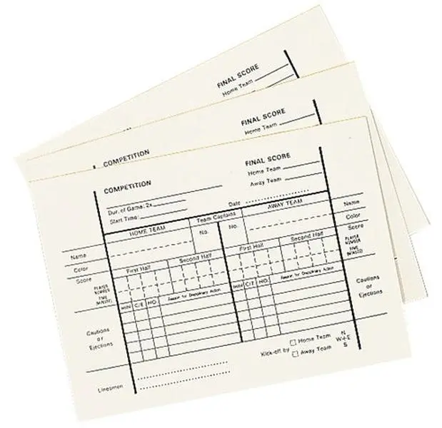 Soccer Referee Pad