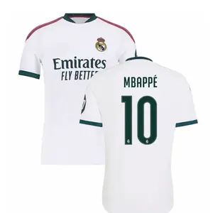 Unisex Soccer/Football Real Madrid Team Kylian Mbappé #10 2026/27 Home Replica jersey