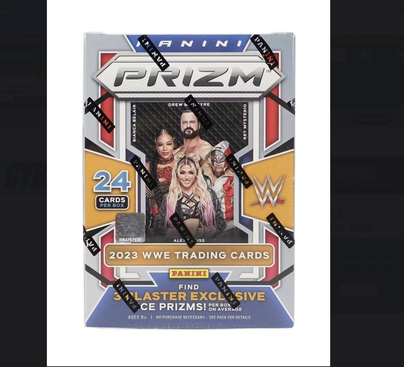 2023 Panini Prizm WWE Wrestling 6-Pack Blaster Box