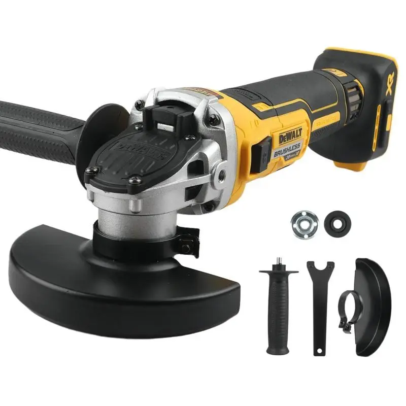 Dewalt 18V Cordless Angle Grinder (DCG405NT) – Professional Hand Tool for Heavy-Duty Cutting, Sanding, 18v Cordless Convenience