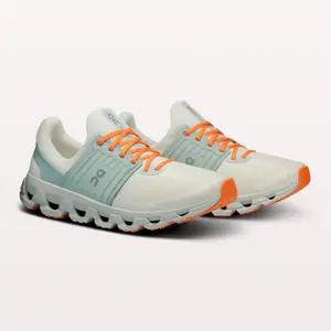 On Men's Cloudswift 3 AD Running Shoes, All Black | Ivory & Mineral | Ice & Glacier - Full Size