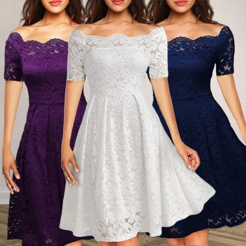formal ball dresses nz [Final Sale] Burgundy Chiffon Lace Open Back Elegant Long Formal Occasion Party Gown Burgundy / M / N8