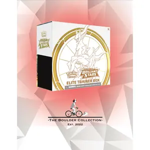 Pokemon TCG: (Dollar General Sticker) Brilliant Stars ETB