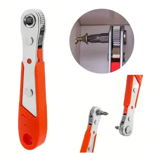 Right Angle Bending Ratchet Screwdriver,Handheld Screwdriver, Steel Material Screwdriver,Multifunctional Screwdriver Setfor Small Spaces