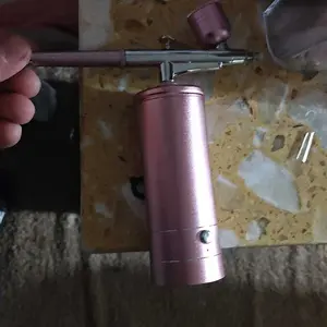 Portable Mini USB Rechargeable Airbrush Kit - Versatile, Safe Compressor for Model Coloring, Painting, Nail Design, DIY, Cake Decoration and More!