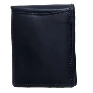 Luxury Men's Wallet Card Holder with Multi-Pocket Wallet in Pure Leather With Zipper Pocket & Card Holder Slots, Bifold Wallet for Men's