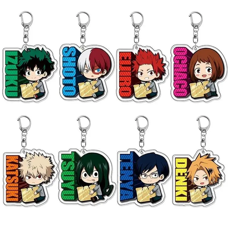 My Hero Academia Anime Keychain – Fan gift, bag charm