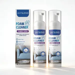 2 Bottles Fabric Sofa Foam Cleaner - 100ml Textile Curtain Mattress Foam Cleaner, Liquid Detergent, No Pesticide, Household Cleaner Cleaning, Home