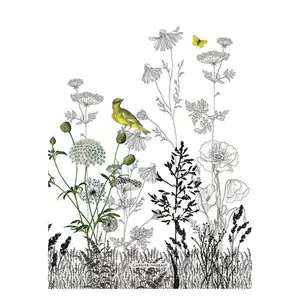 Garnier Thiebaut Escapades Printemps Kitchen Towel Set of 4