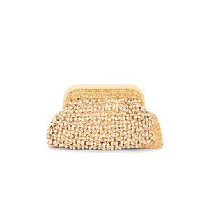 BTB Los Angeles Brandie Clutch in Peach