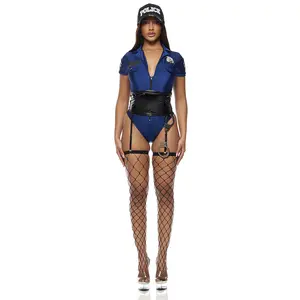 Forplay Women's Halloween On Duty 6-Piece Women's Police Costume