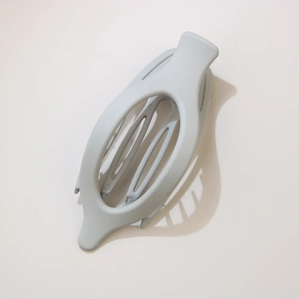 #12 matte light gray [pointed duck clip]