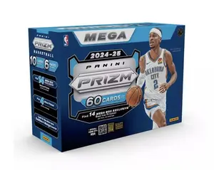 2024/25 Panini Prizm Basketball Mega Box (Red Ice Prizms!) Your Price	$79.95