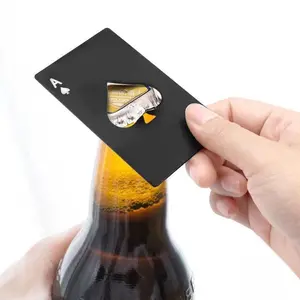 Creative Bar Restaurant Poker Bottle Opener, Stylish Elegant Design for Home Use, Practical Gift for Daily Use and Entertaining, Home Bar Accessories