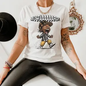 MUSTARD Shirt, Hip Hop Merch, West Coast Streetwear, Gifts for Lamar Fans, Mustaaaard Comfort Colors Shirt, Funny Gift for Hip