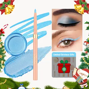 OULAC Cream Eyeshadow & Purple Eyeliner Set with Limited Christmas Gifts for Women – Smooth, Creamy Texture, Waterproof, Long-Lasting, Vegan