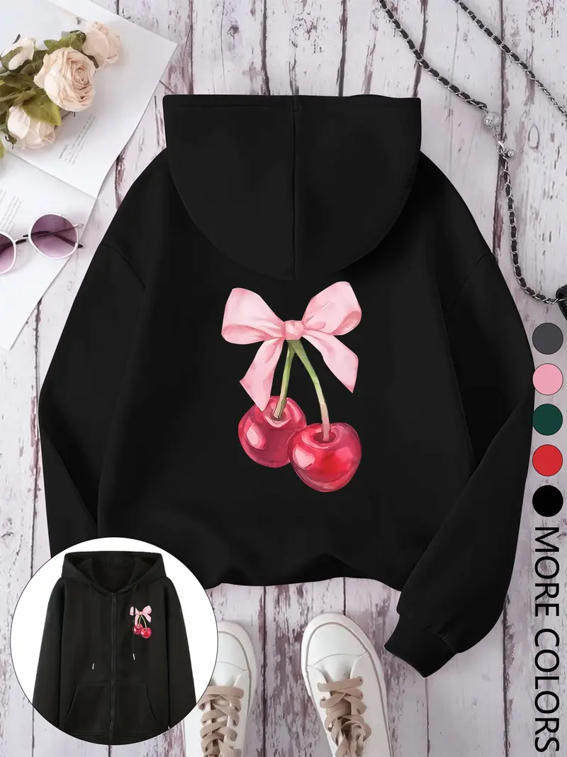 即購入可　Herlipto Classic Cherry Sweatshirt 本日25日(水)19:00発売開始🔔】 ご好評いただいている Classic Cherry