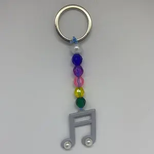 Music Note Keychain