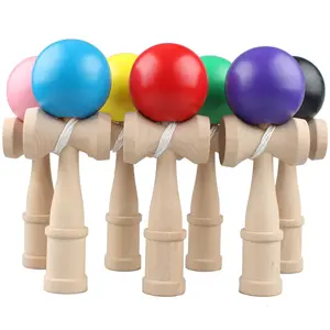 Kendama Wood Toy Professional Skillful Juggling Ball Catch Ball in Cup Traditional Game Hand Eye Coordination Education  for Children