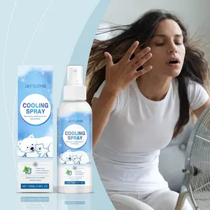 Cooling Spray for Summer, Portable Outdoor Refreshing Body Mist, Non-Greasy Cooling Spray, Ideal for Hot Weather Relief