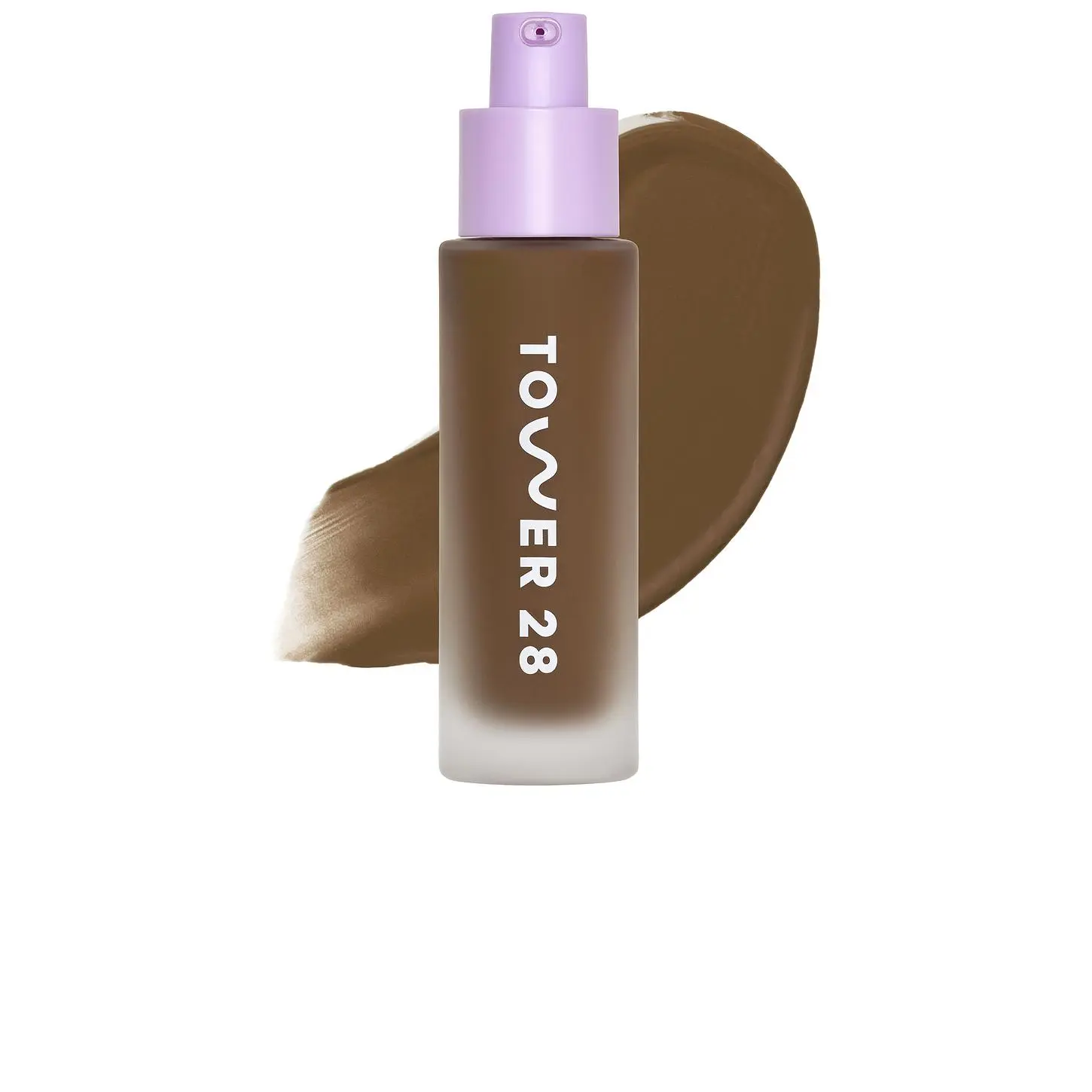 Tower 28 Swipe Foundation, Silky Longwear Makeup with Serum-Infused Buildable Coverage, Shade 19N Sequoia