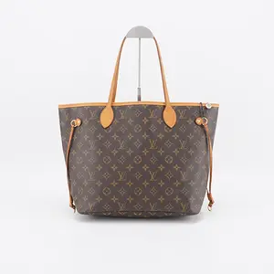 Pre-owned Louis Vuitton pvc Tote Bags Neverfull MM Tote Bag 4000023443965