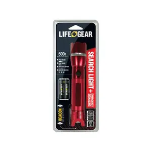 Life & Gear AA35-60538-RED LED Search Light & Emergency