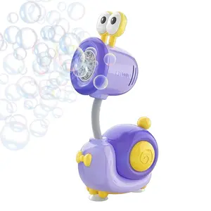 Snail Design Bubble Machine Toy, Automatic Bubble Machine with Light, Portable Professional Bubble Machine for Party, Wedding, Indoor & Outdoor Use