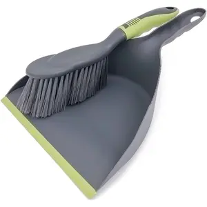 Dust Pan Broom - Dust Pans with Brush,Hand Broom and Dustpan Set,Dustpan and Brush Set,Handheld Dustpan Are Used to Clean Kitchens, Floors, Tables, Animal Cages. DXX-WDD