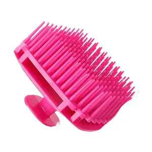 Ergonomic Square Shampoo Brush For Deep Scalp Cleansing And Dandruff Care