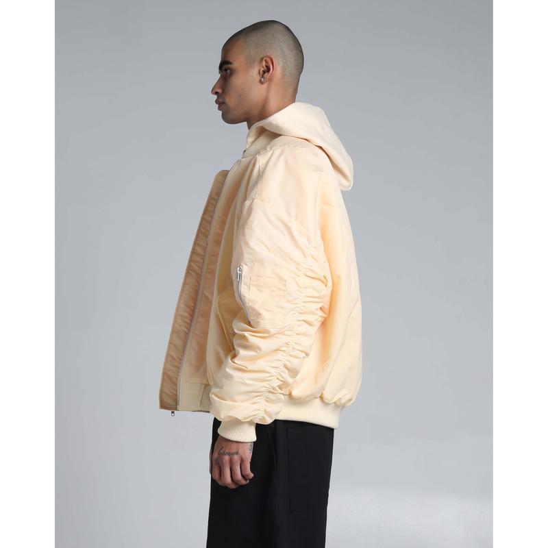 Drop Shoulder Bomber Jacket