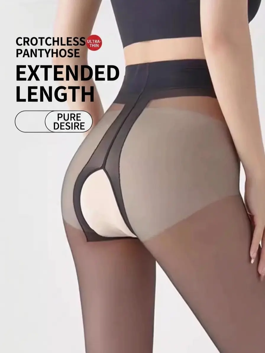 Women's Figure-Flattering Split-Thigh Bodystocking, Lingerie with Fashionable Style, Elegant Fit for Everyday Wear, Casual, Piece