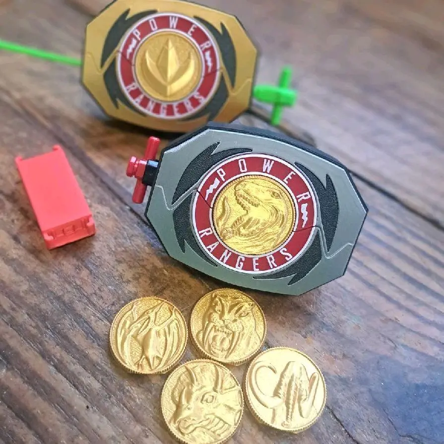Bey X Morpher Launcher Grip Works with String or Ripcord Launchers Featuring Gold Coins and Belt Clip.