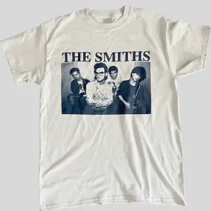 The Smiths promo tee, retro band graphic shirt, classic indie style