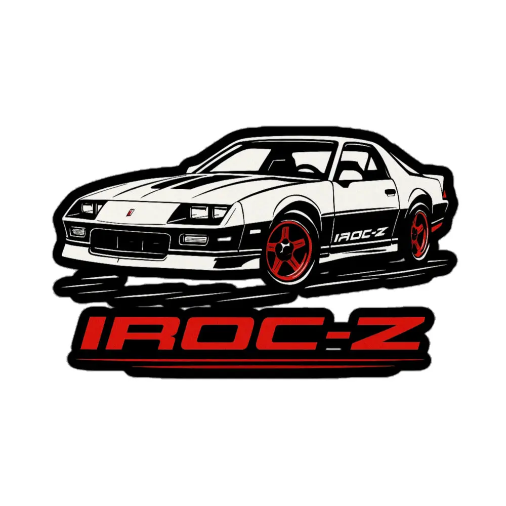 1988 Camaro IROC-Z Bubble-Free Sticker – Classic Muscle Car Decal for Chevy Enthusiasts