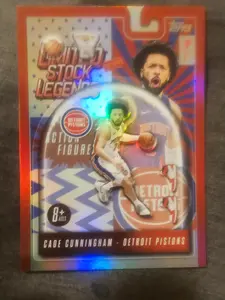 Cade Cunningham Detroit Pistons Topps limited stock legend