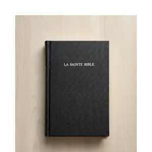 French Bible Segond 1910 – Handheld Red Letter Hardcover / Black Edition