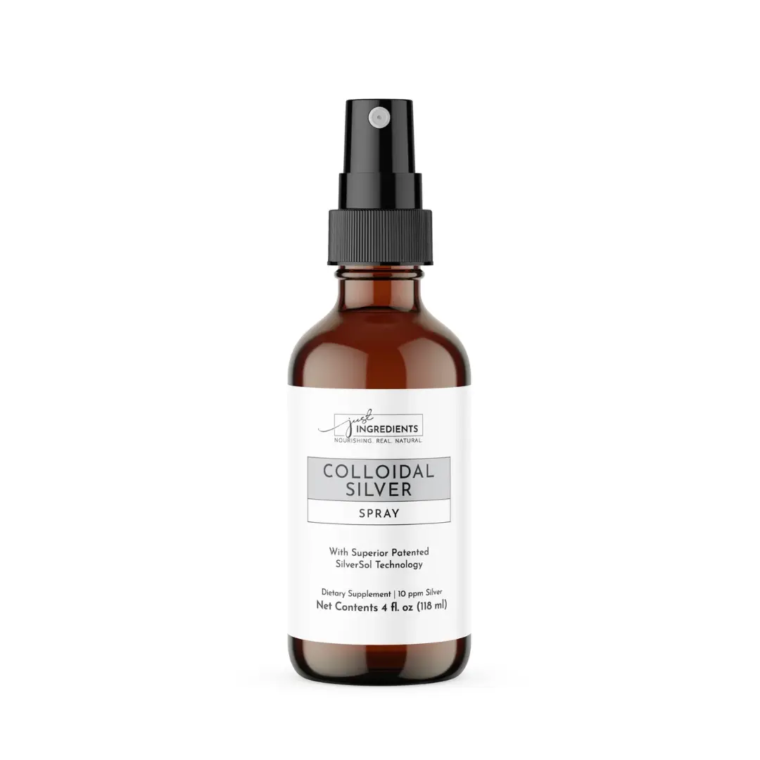 Just Ingredients Organic Colloidal Silver Spray