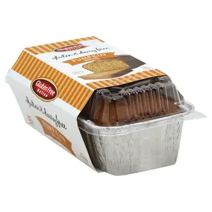 Gluten Free Nation Gluten Free Dairy Free Pumpkin Bread Snack Cake TWO LOAVES 22 oz Moist Delicious Fall Dessert