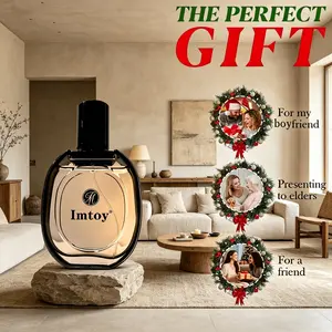 Men's Eau de Cologne, a luxurious fragrance, Eau de Parfum 75ml, long-lasting floral notes, compact bottle, boosts charm and confidence, perfect for dates, work, and sports, and makes an ideal gift for holidays, birthdays, and Christmas