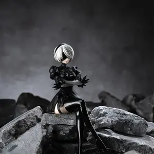 15cm Anime NieR 9SYorha Type A No.2 A2 Type B No.2 Type S No.9 Figure sitting Action Figure Toy Hobbies Pvc Model Collector Gift