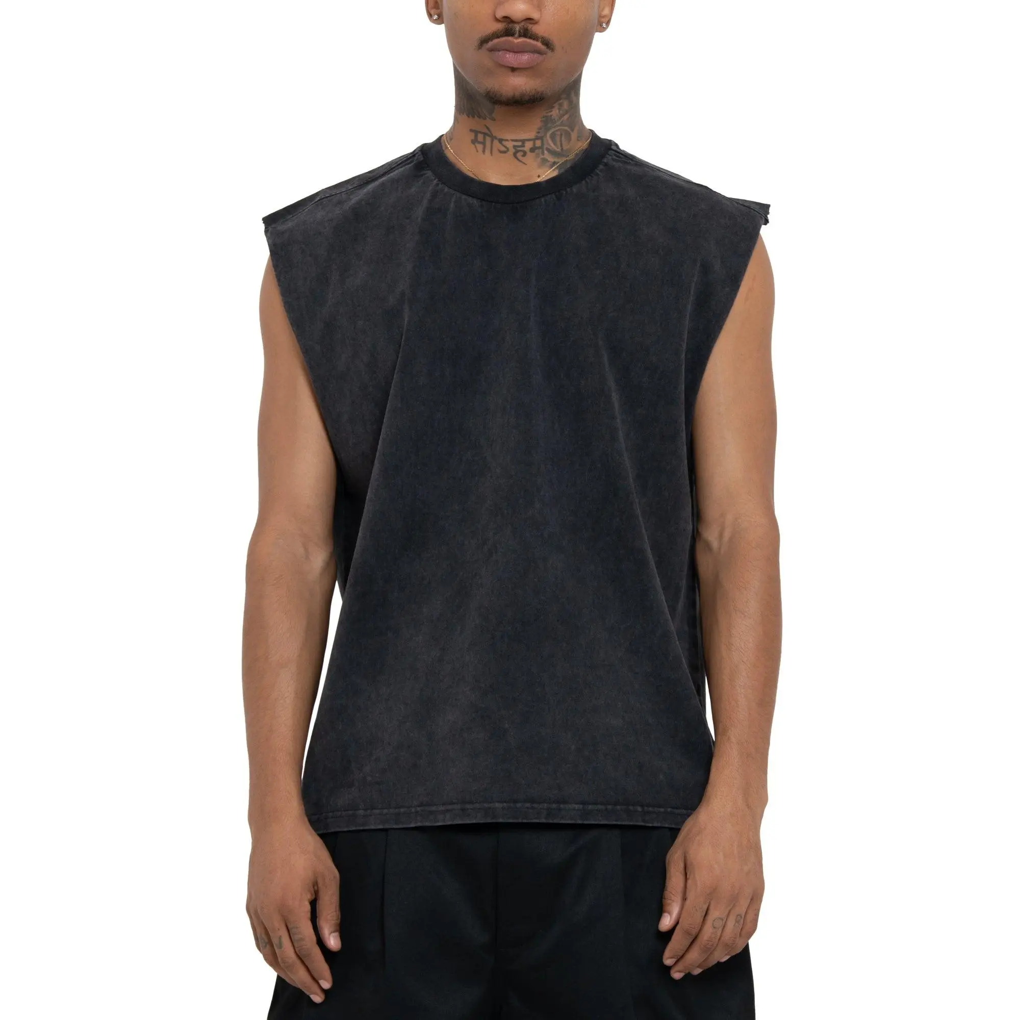 Pro Club Men's Heavywide Vintage Muscle Tee Casual Oversized