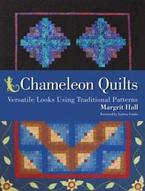 Used Book - Chameleon Quilts: Versatile Looks Using Traditional Patterns by Margrit Hall (Paperback, English) - Colorways, 33 Reusable Templates, 6 Quilt-Square Styles for Tablecloths
