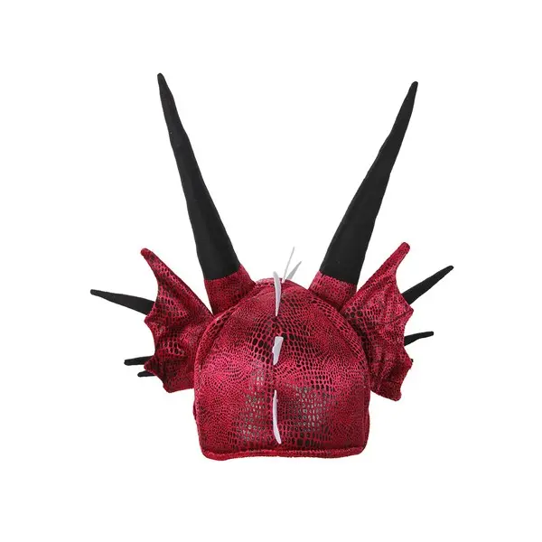 Soft Horned Dragon Costume Hat