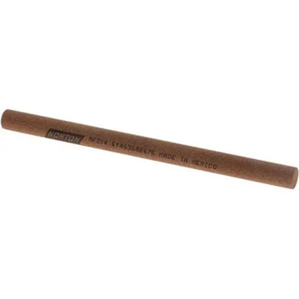 Norton 4" Long x 1/4" Diam x 1/4" Thick, Aluminum Oxide Sharpening Stone Round, Medium Grade 61463686475, Kitchen, Knives